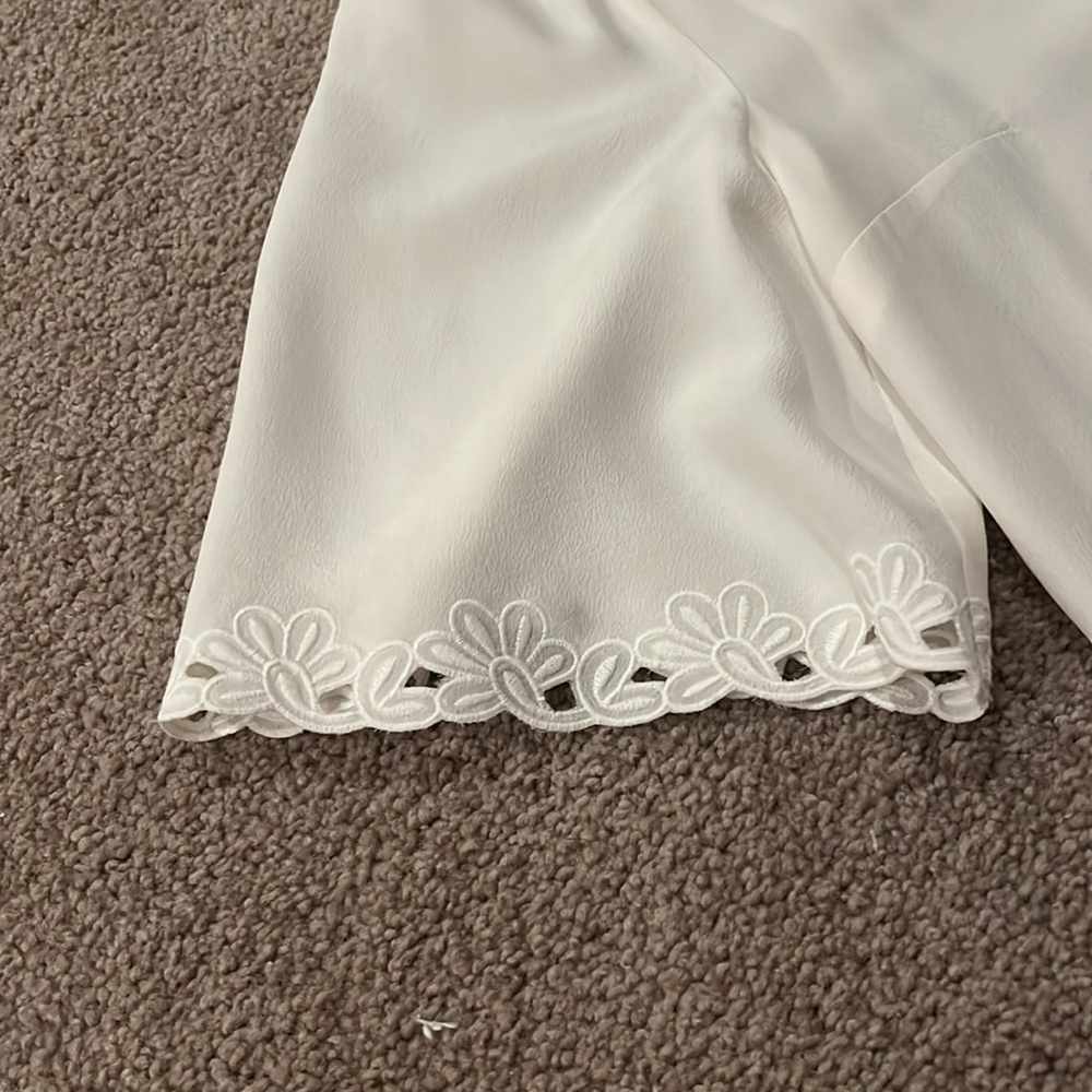 Sezane Ilonie Blouse Écru. - Size 34 - Picture 4 of 5
